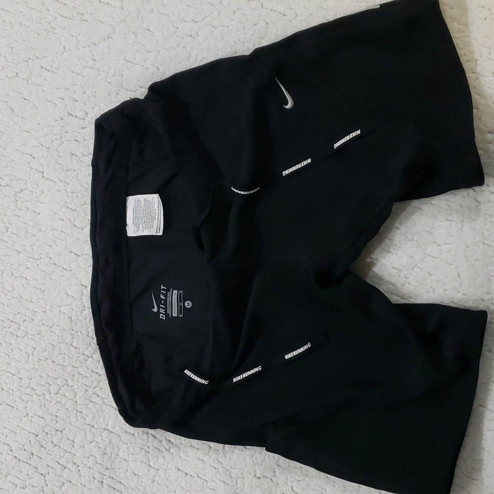 Nike Dri Fit running shorts, Black  size med